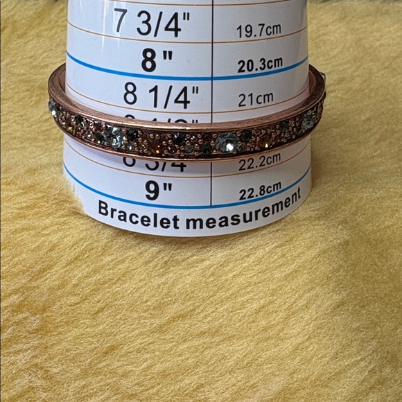 Pilgrim Copper Tone Bracelet with Colorful Crystal Gems - Picture 6 of 6